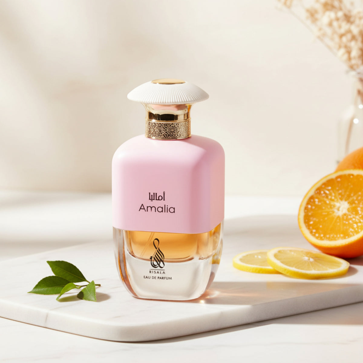 Risala Amalia Eau de Parfum Spray for Women 3.4 oz (100 ml) - New Retail Box 6294015190618