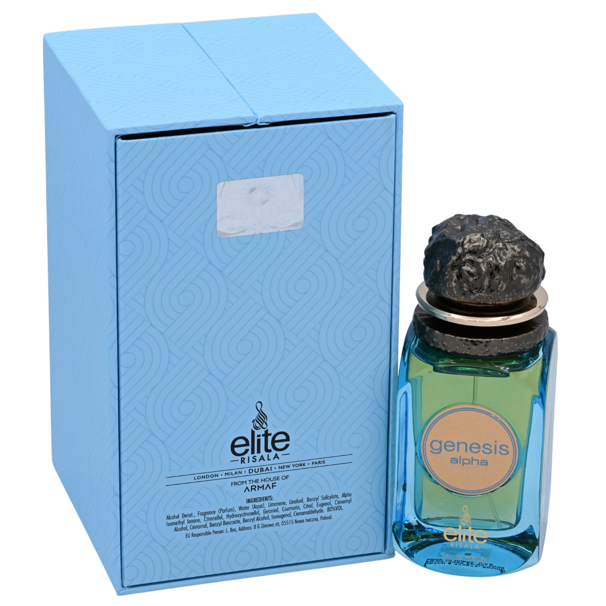 Risala Elite Genesis Alpha EDP Spray Men, 3.4 oz 100ml 6294015198966