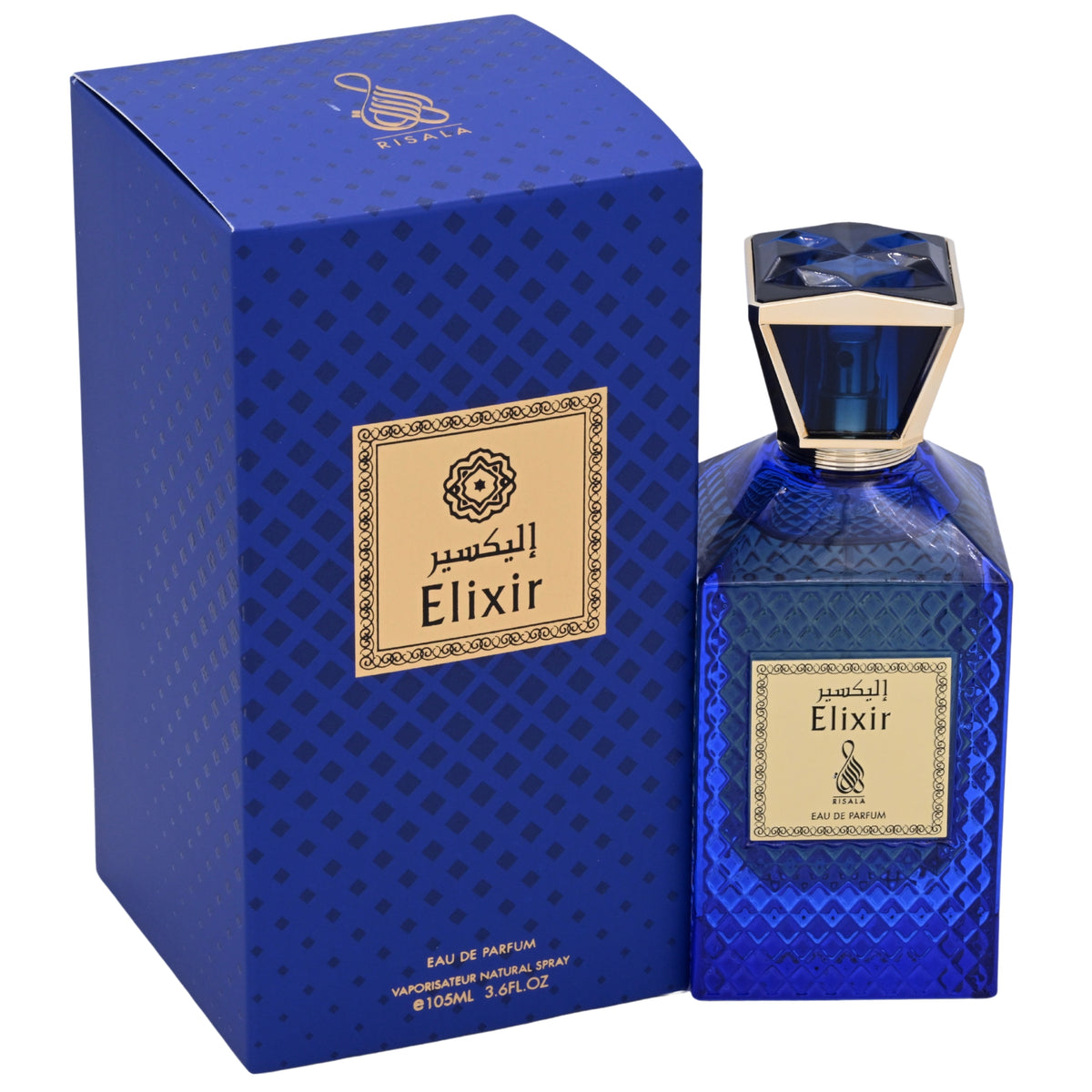 Risala Elixir Eau de Parfum (EDP) Spray for Men, 3.6 oz / 100 mL New Retail Box 6294015190601