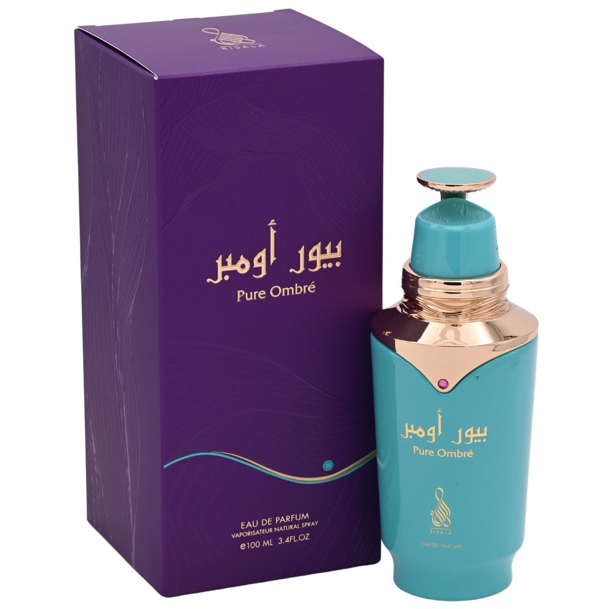 Risala Pure Ombre Eau de Parfum (EDP) Unisex Spray 3.3 /3.4 oz / 100 ml, by Risala 6294015184167