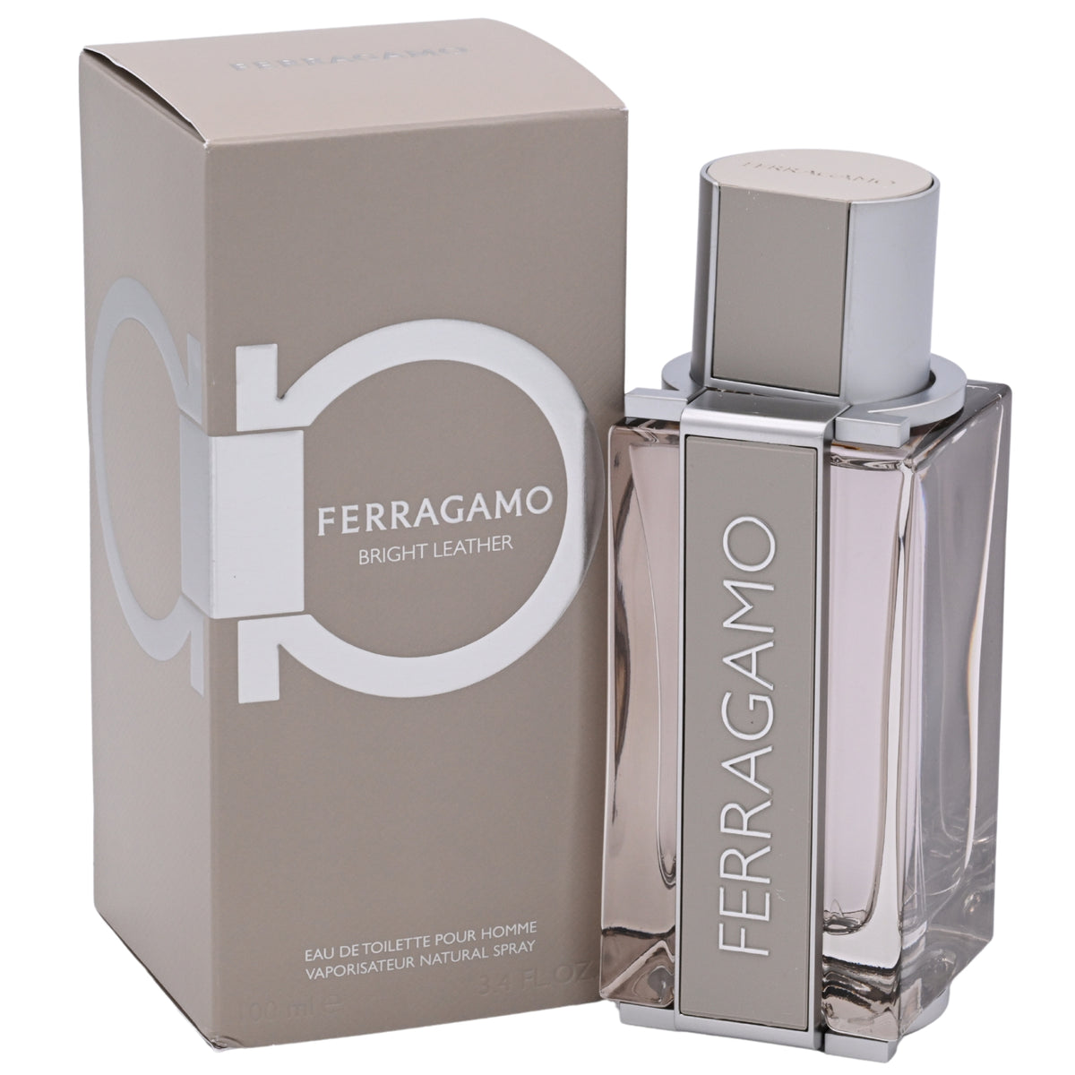 Salvatore Ferragamo Bright Leather Eau de Toilette Spray for Men 3.4 oz 8052464895564