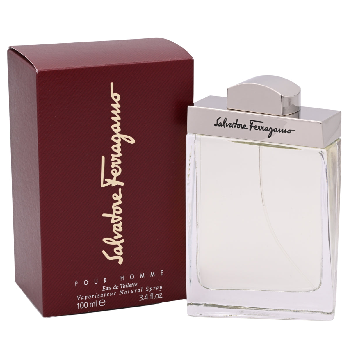 SALVATORE FERRAGAMO POUR HOMME Cologne 3.4 oz New in Box 646875431527