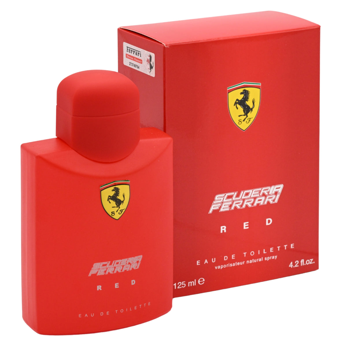 Scuderia Ferrari Red by Ferrari 4.2 oz edt Cologne Men New in Box - 4.2 oz / 125 ml 8002135139053