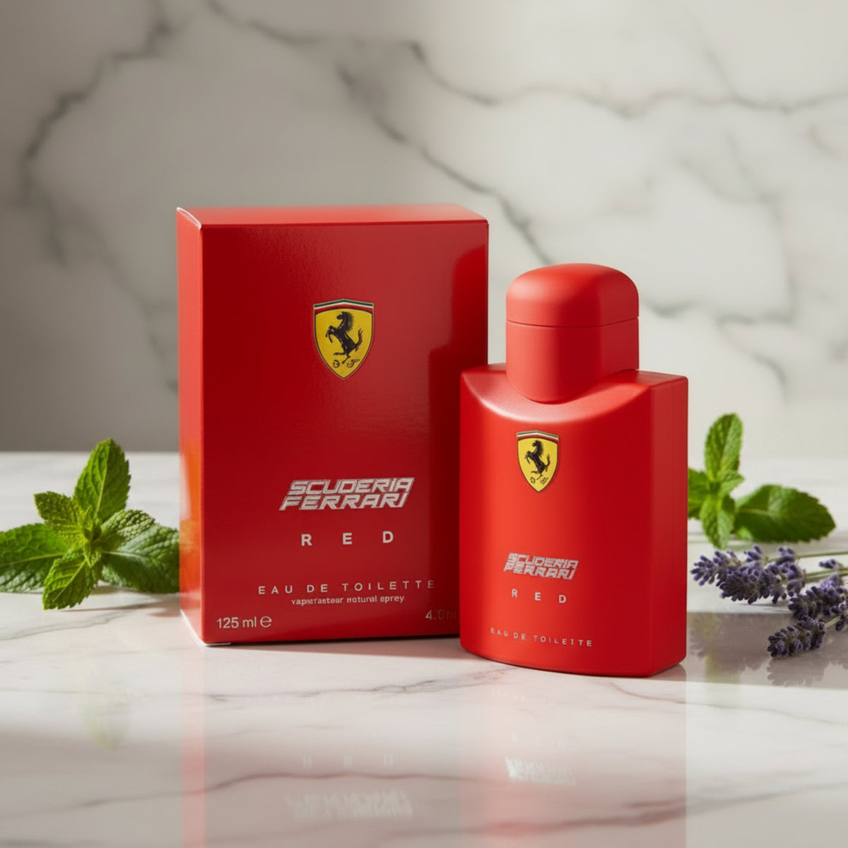 Scuderia Ferrari Red by Ferrari 4.2 oz edt Cologne Men New in Box - 4.2 oz / 125 ml 8002135139053