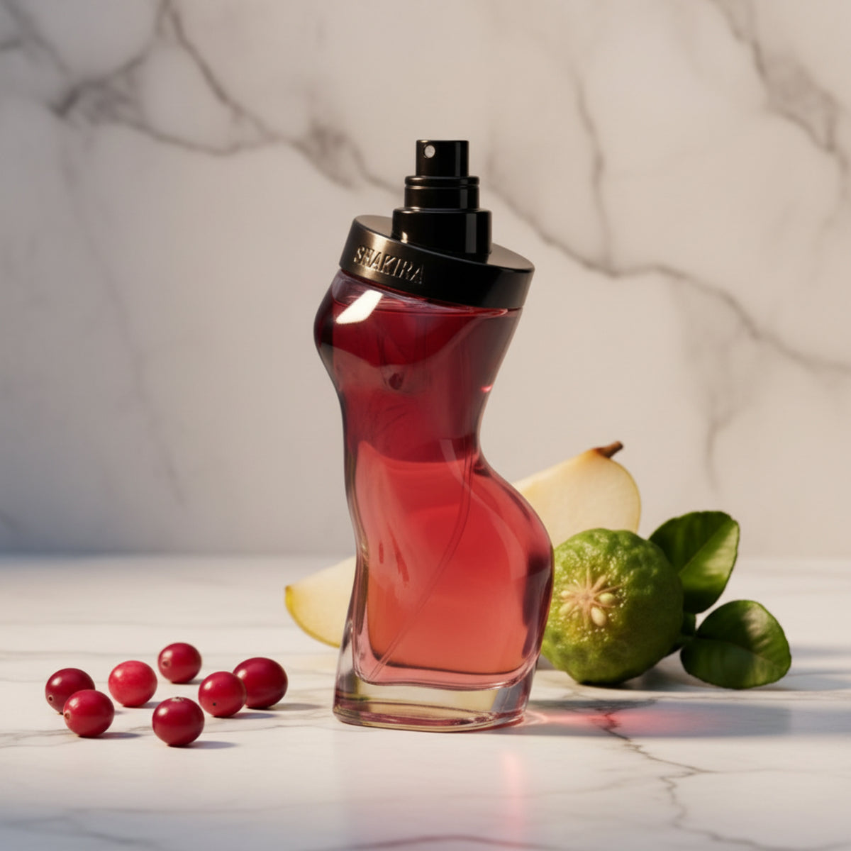 Shakira Dance Red Midnight Eau de Toilette Spray for Women 2.7 oz (80 ml) - New Retail Box 8411061000915
