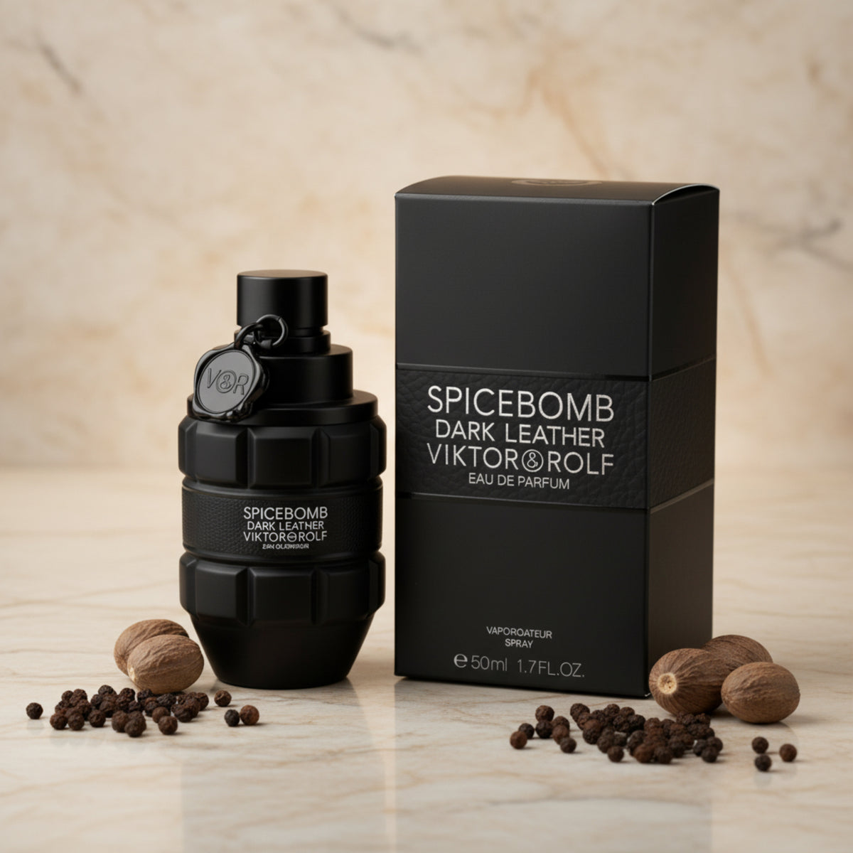 Spicebomb Dark Leather by Viktor & Rolf cologne for men EDP 1.7 oz New In Box 3614274158120