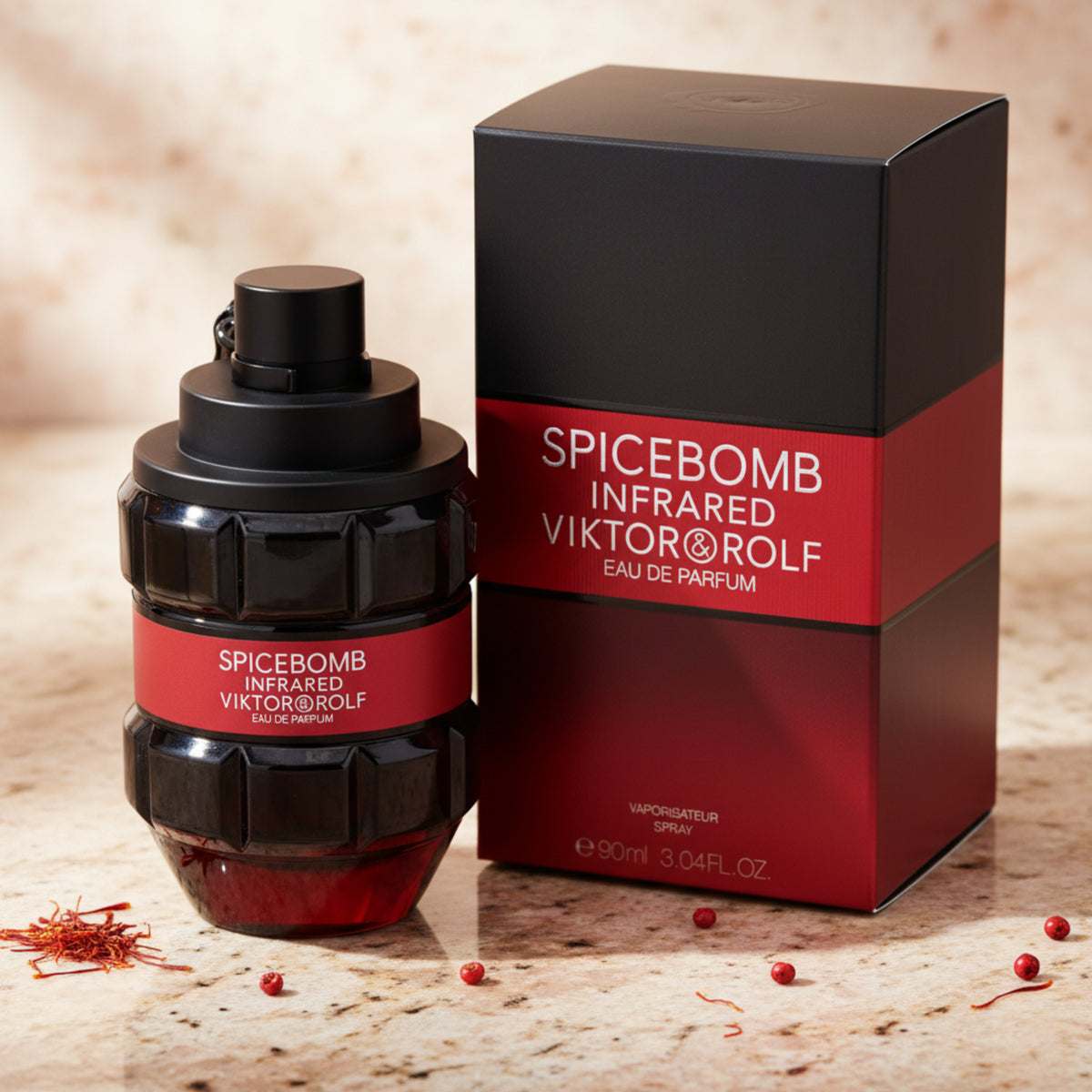 Spicebomb Infrared by Viktor & Rolf cologne for men EDP 3.04 oz New in Box 3614273886819