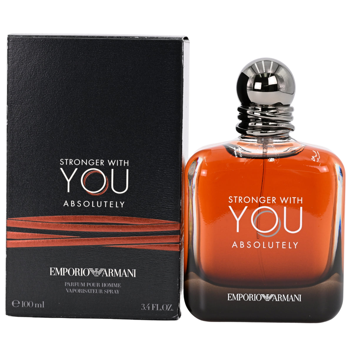 Stronger With You Absolutely by Giorgio Armani men EDP 3.3 / 3.4 oz New in Box 3614273336383
