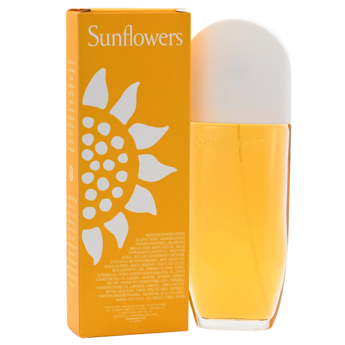 SUNFLOWERS by Elizabeth Arden 3.4 oz Spray 3.3 Perfume NEW IN BOX 085805757748