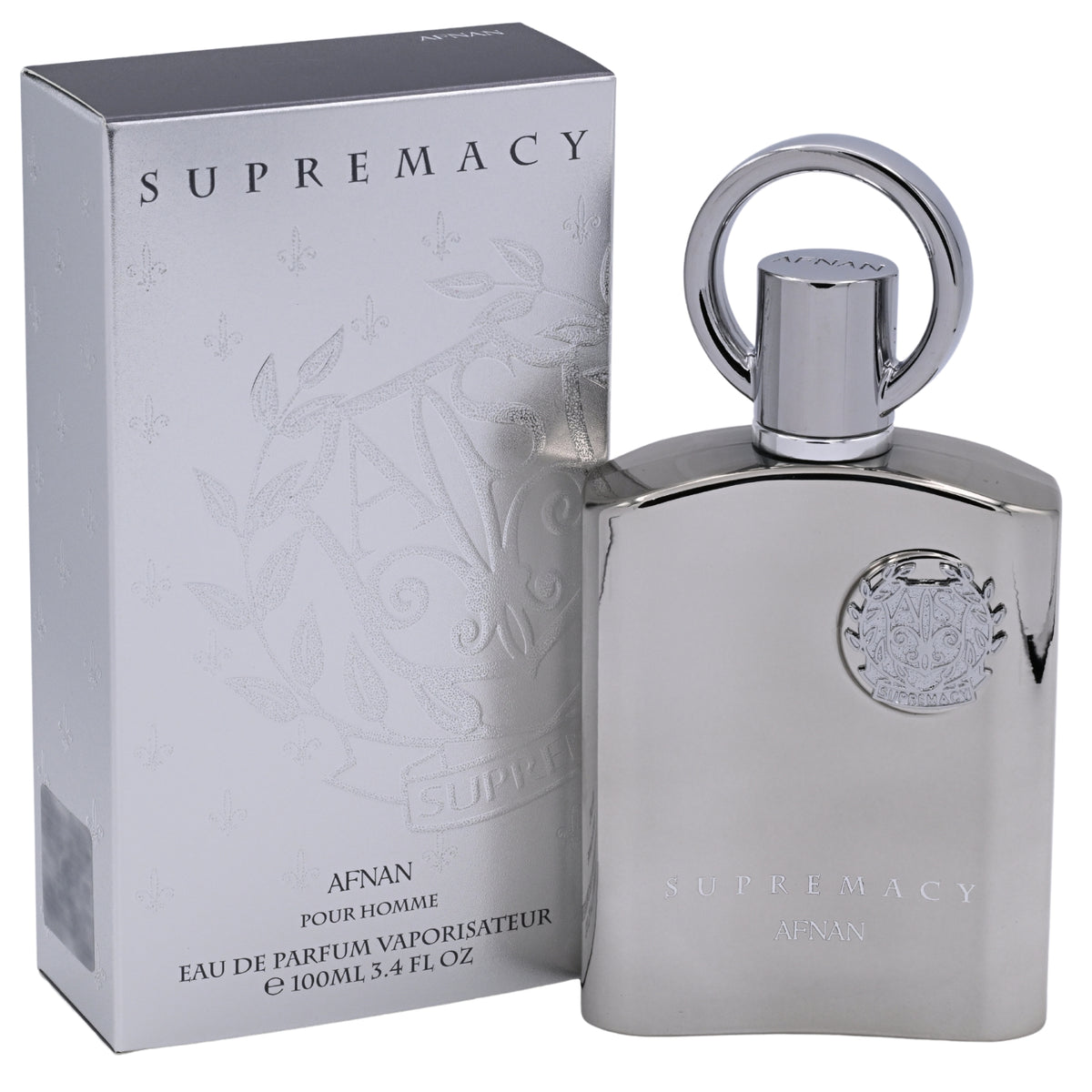 Supremacy Silver by Afnan cologne for men EDP 3.3 / 3.4 oz New in Box 6290171000976