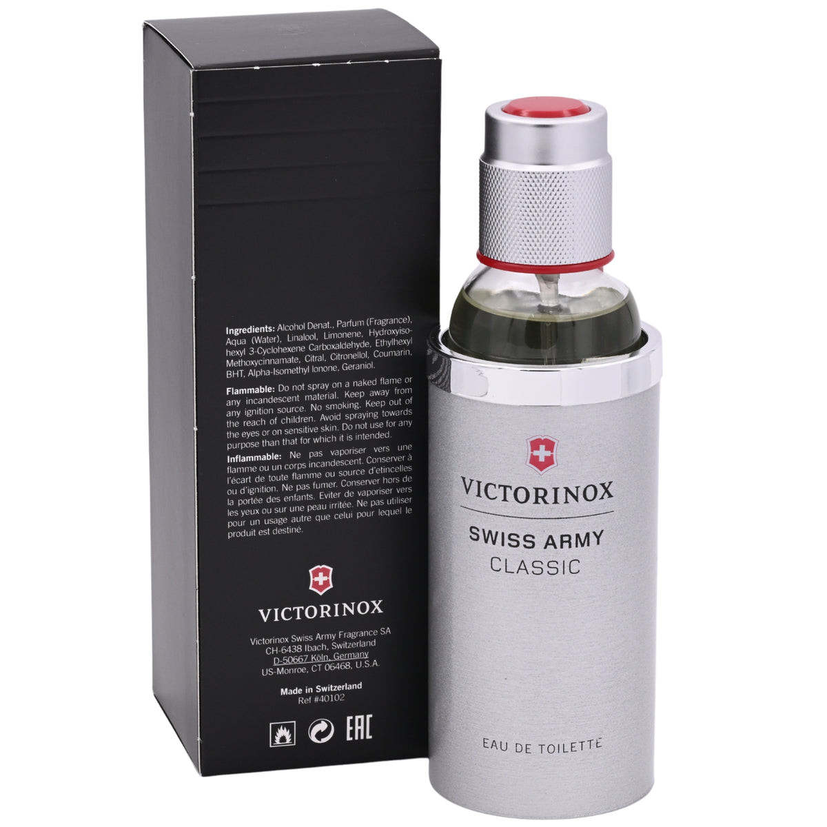 Swiss Army Classic by Victorinox cologne for men EDT 3.3 / 3.4 oz New in Box 7611160127570