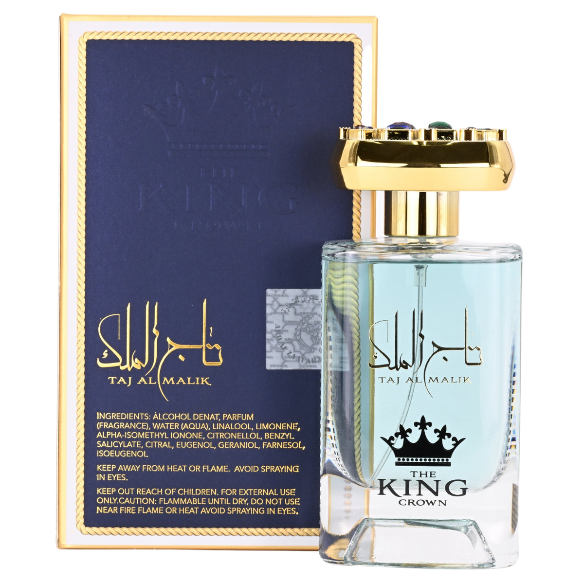 Taj Al Malik The Crown King by Ard Al Zaafaran EDP 3.3 / 3.4 New in Box 6423080623985