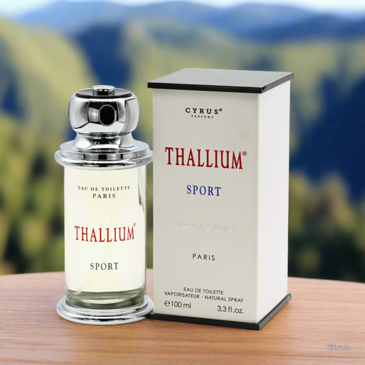 THALLIUM SPORT by YVES DE SISTELLE for Men EDT 3.3 / 3.4 oz New In Box 3442151009223