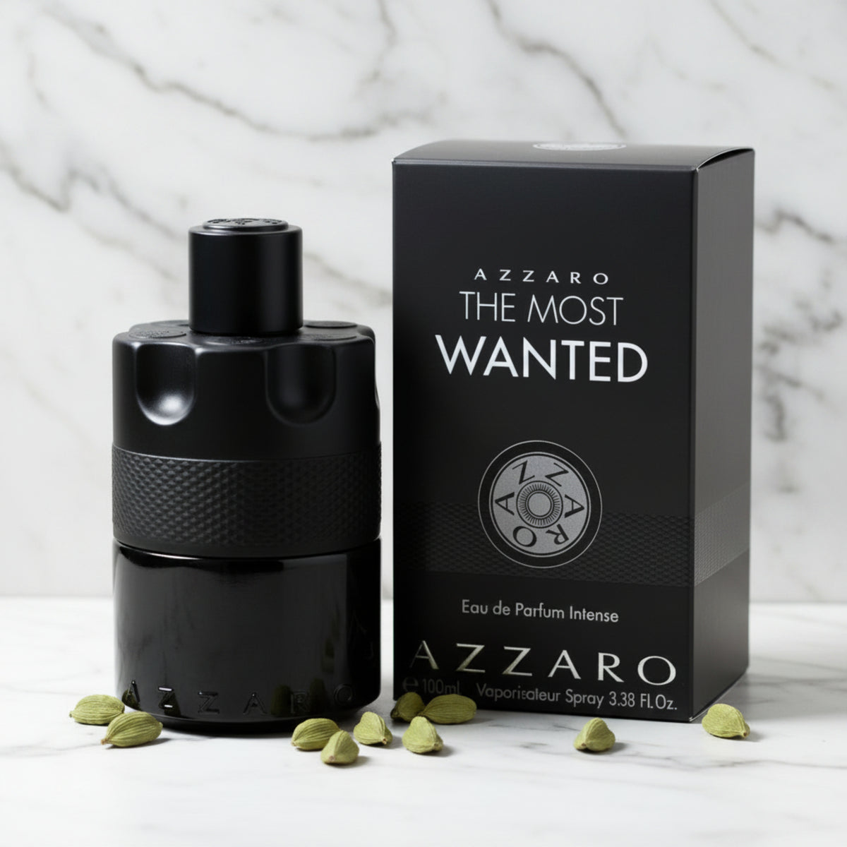 The Most Wanted by Azzaro cologne for men EDP intense 3.3 / 3.4 oz New in Box 3614273521307