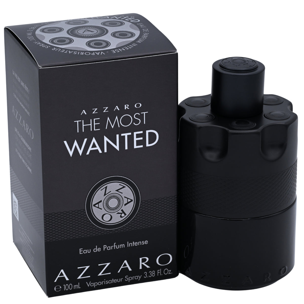 The Most Wanted by Azzaro cologne for men EDP intense 3.3 / 3.4 oz New in Box 3614273521307