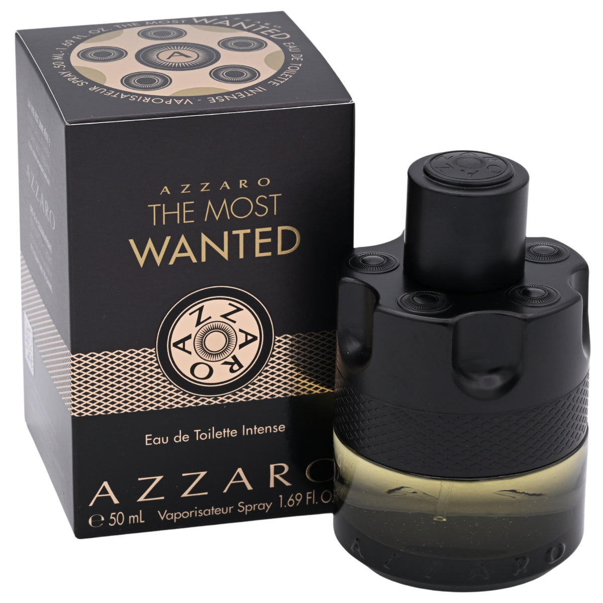 The Most Wanted by Azzaro for men EDT intense 1.69 oz New in Box 3614274129267