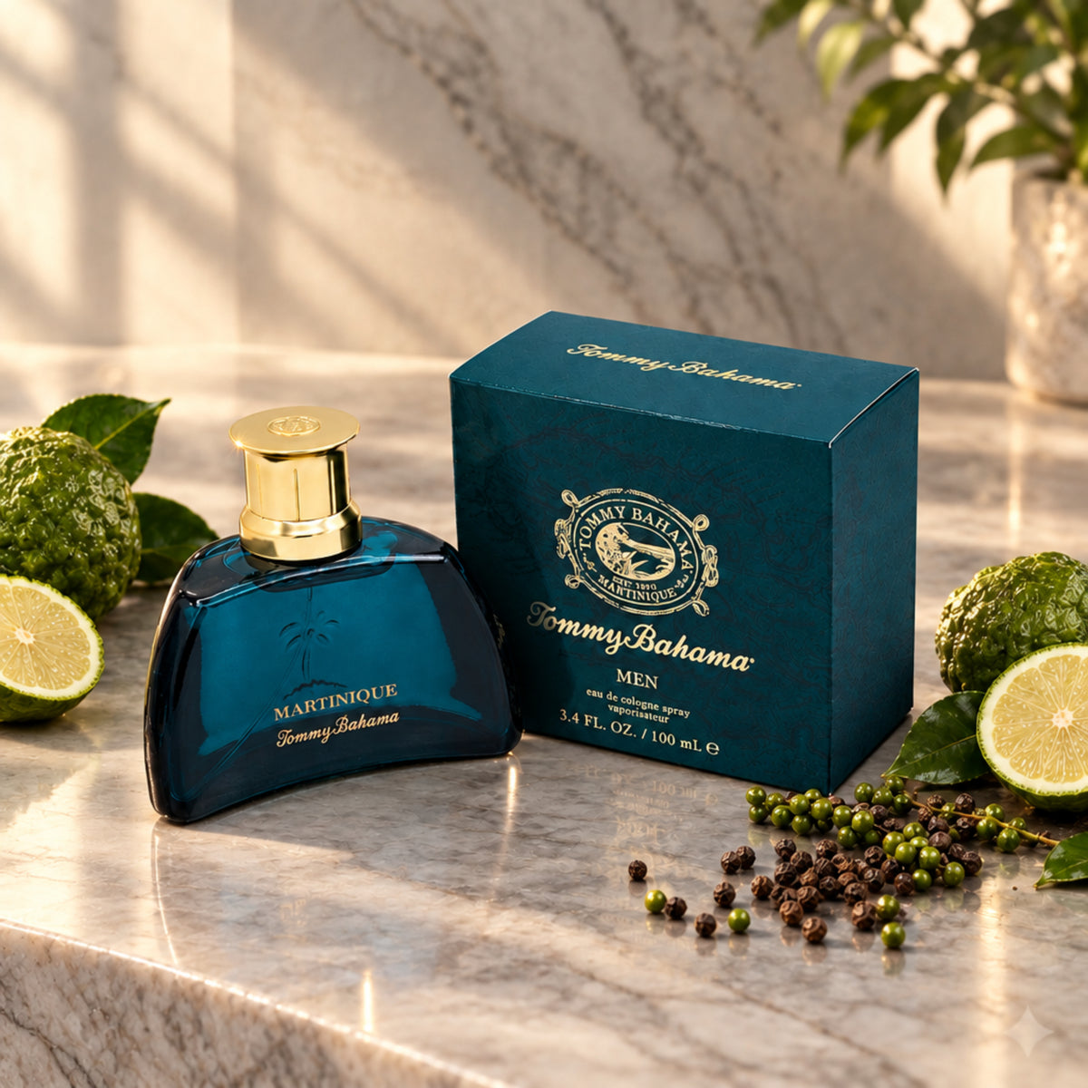 TOMMY BAHAMA Set Sail Martinique Cologne Spray Men 3.4 oz New in Box 603531784038