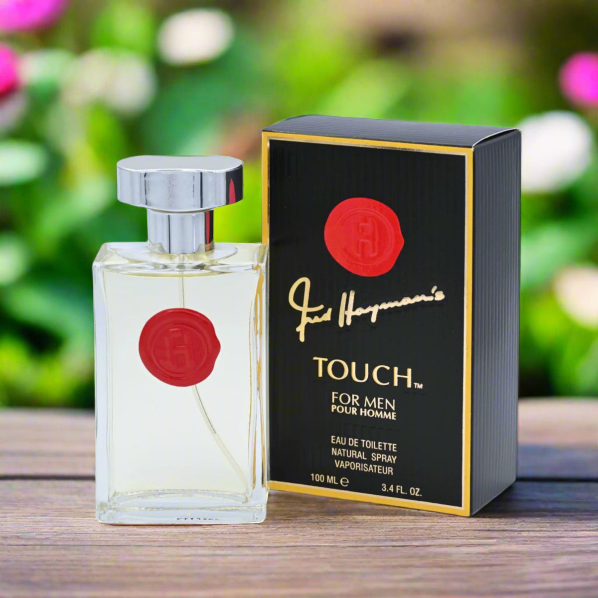 TOUCH by Fred Hayman Pour Homme 3.3 / 3.4 oz men cologne edt New in Box 837015004859