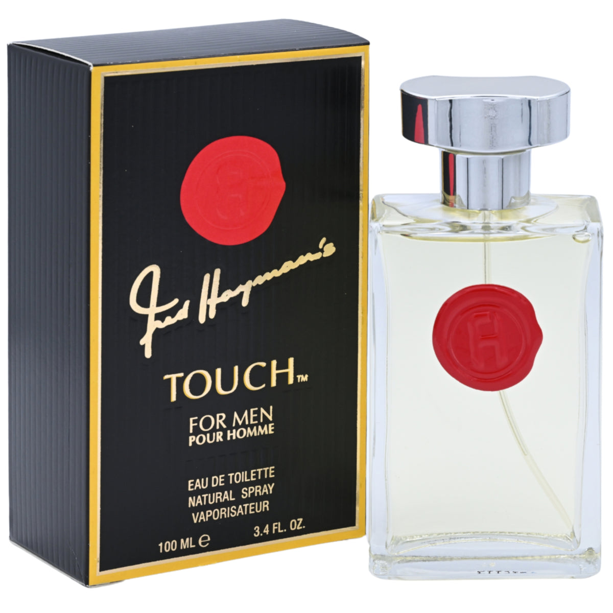 TOUCH by Fred Hayman Pour Homme 3.3 / 3.4 oz men cologne edt New in Box 837015004859