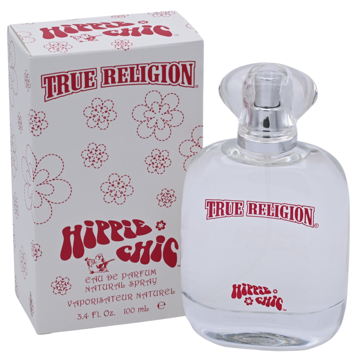 True Religion Hippie Chic 3.3 / 3.4 oz 100ml Spray for Women EDP NIB 844061013711