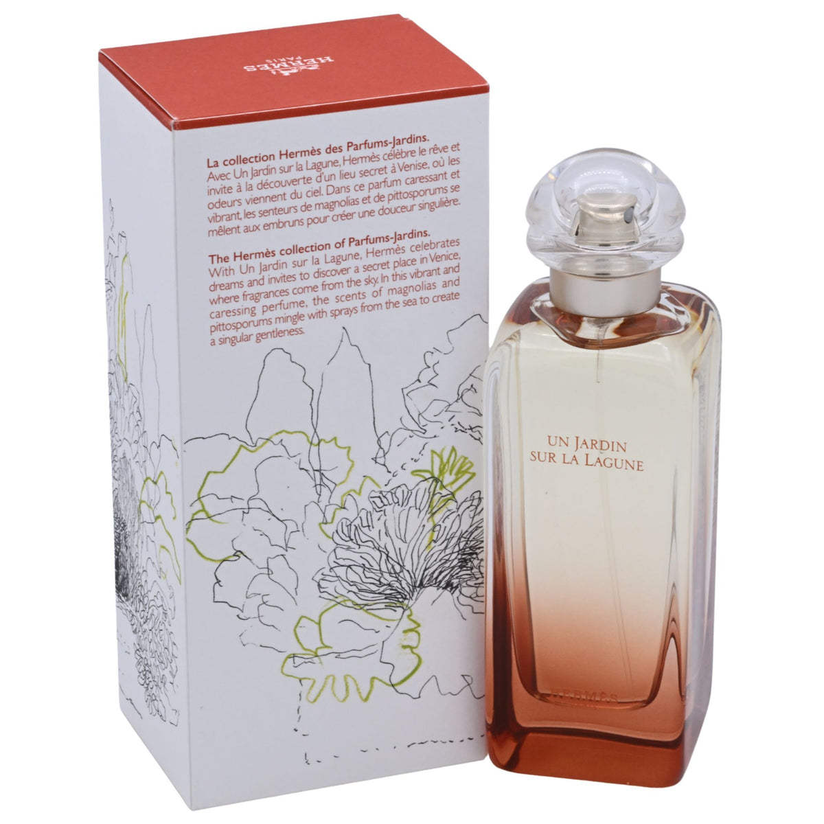 Un Jardin Sur La Lagune by Hermes for unisex EDT 3.3 / 3.4 oz New in Box 3346133600050