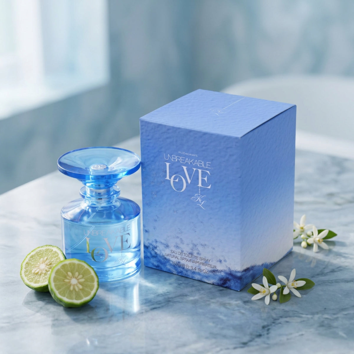 UNBREAKABLE LOVE Khloe and Lamar 3.3 / 3.4 oz. edt Pefume for Women New In Box 049398961036
