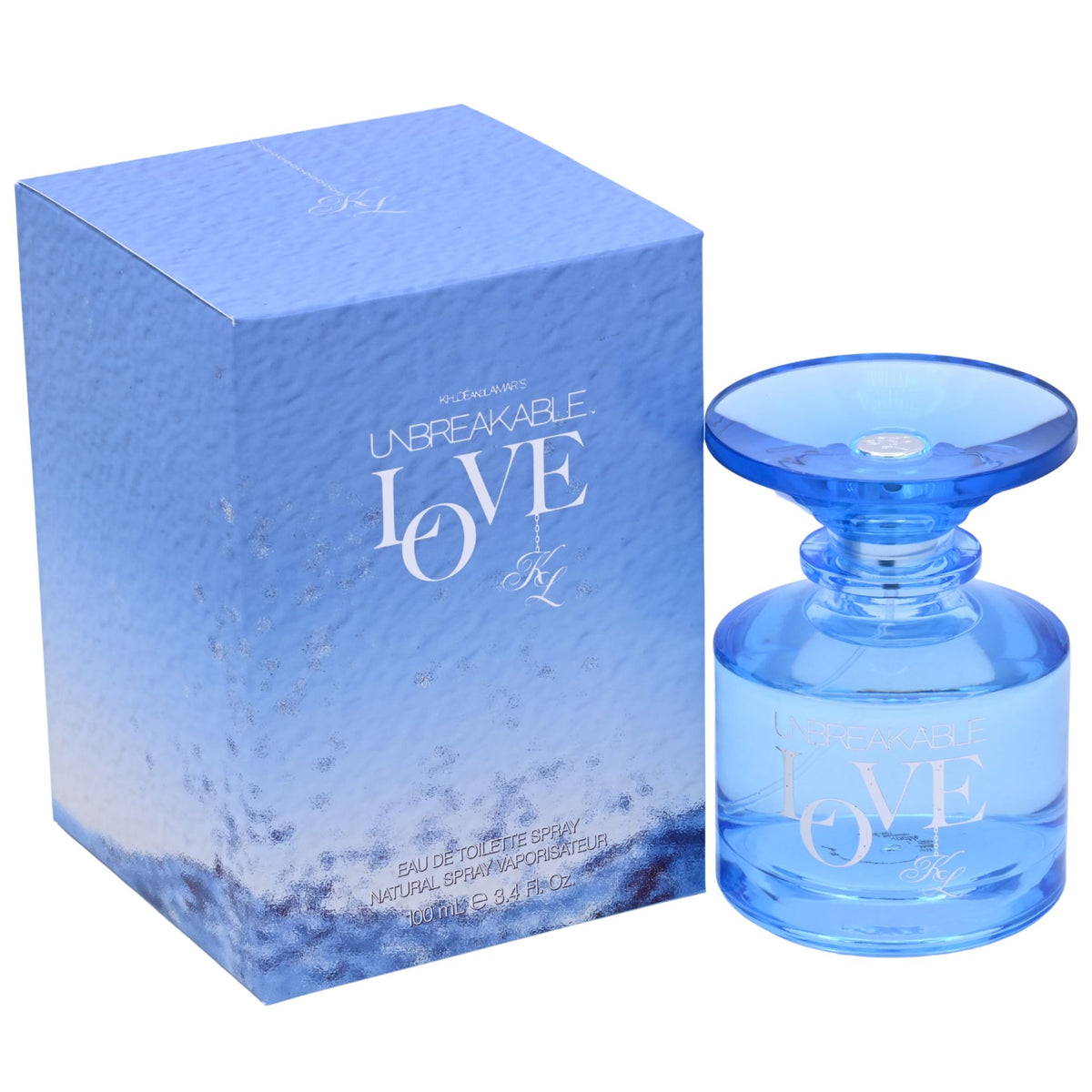 UNBREAKABLE LOVE Khloe and Lamar 3.3 / 3.4 oz. edt Pefume for Women New In Box 049398961036