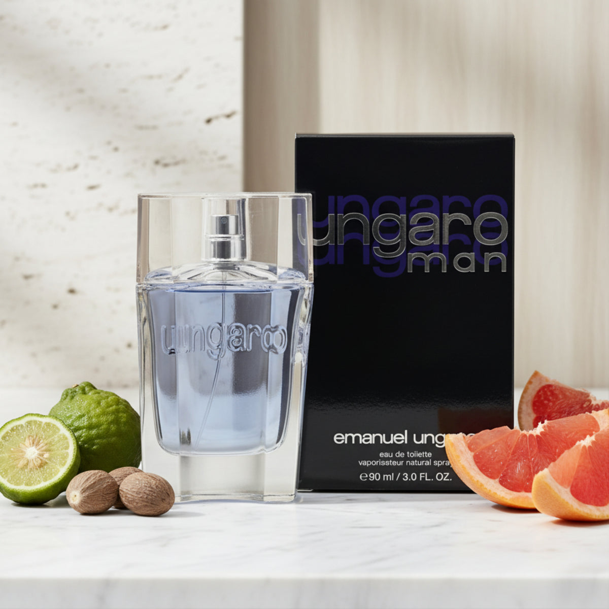 Ungaro Man by Emanuel Ungaro cologne for men EDT 3.0 oz New in Box 8032529116827