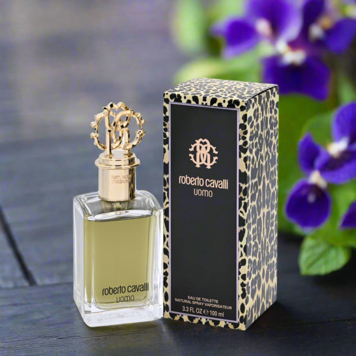 Uomo by Roberto Cavalli cologne for him EDT 3.3 / 3.4 oz New in Box 3616303445164