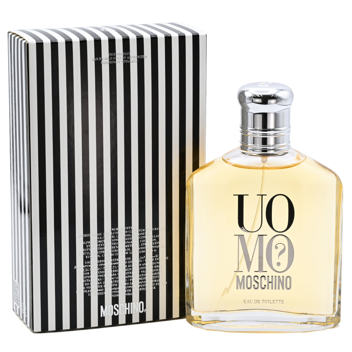Uomo Moschino by Moschino 4.2 oz EDT Cologne for Men New In Box 8011003064106