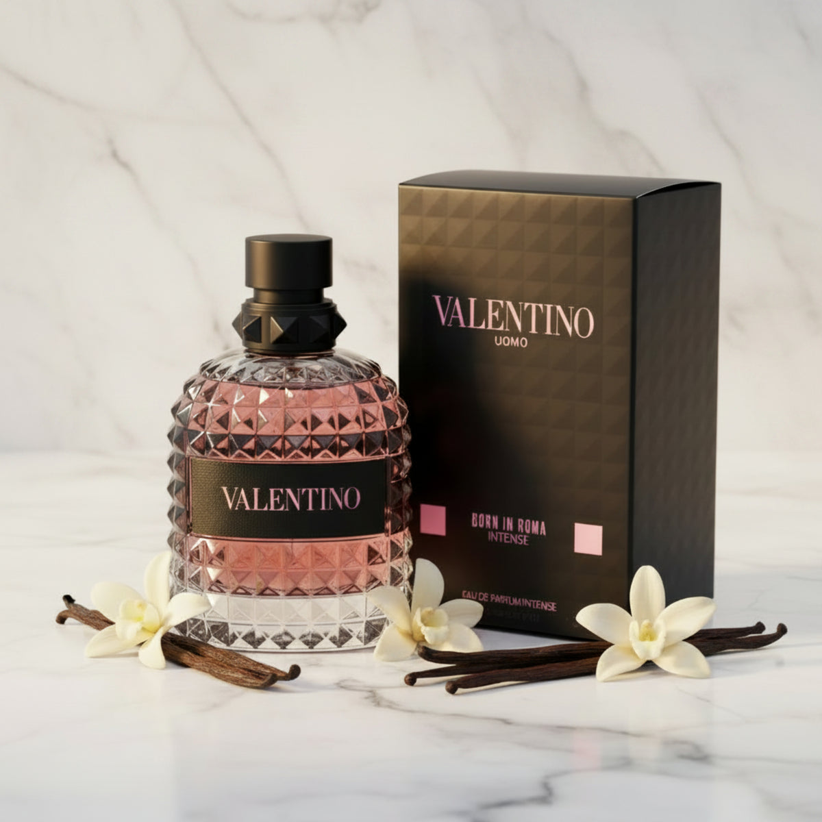 Valentino Uomo Born In Roma Intense Eau de Parfum Spray for Men 3.4 oz (100 ml) by Valentino 3614273790826