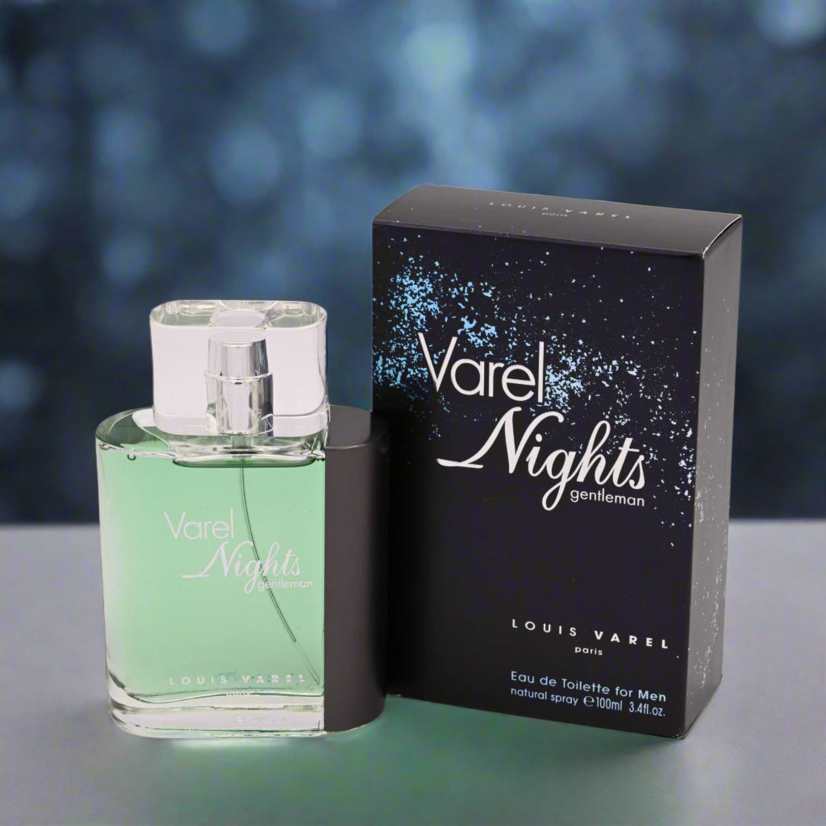 Varel Nights Gentleman by Louis Varel cologne men EDT 3.3 / 3.4 oz New In Box 3760168630552