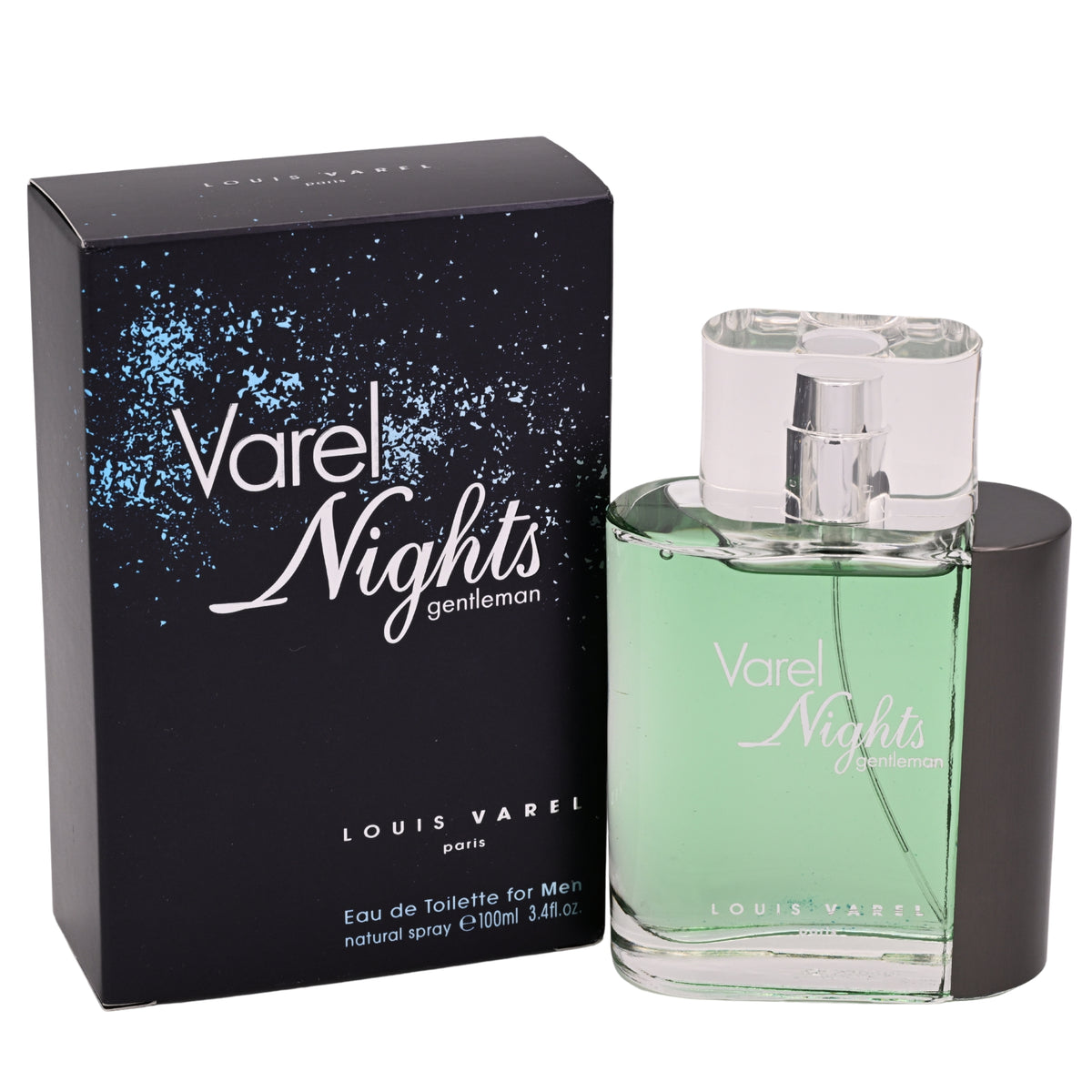 Varel Nights Gentleman by Louis Varel cologne men EDT 3.3 / 3.4 oz New In Box 3760168630552