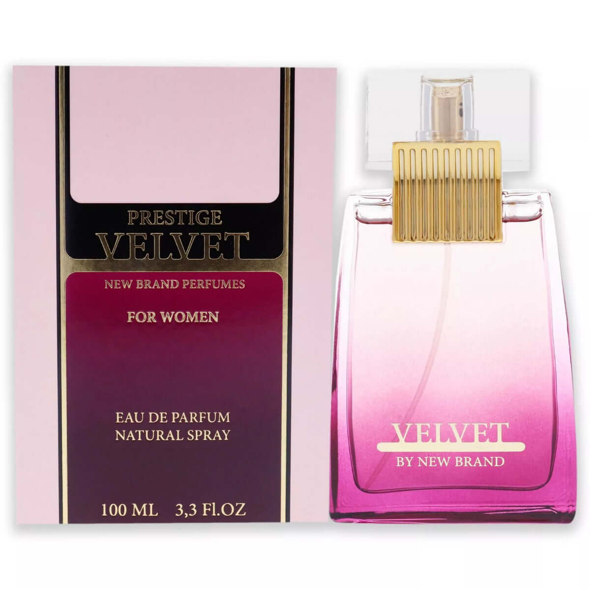 Velvet by New Brand perfume for women EDP 3.3 / 3.4 oz New In Box 5425017735137
