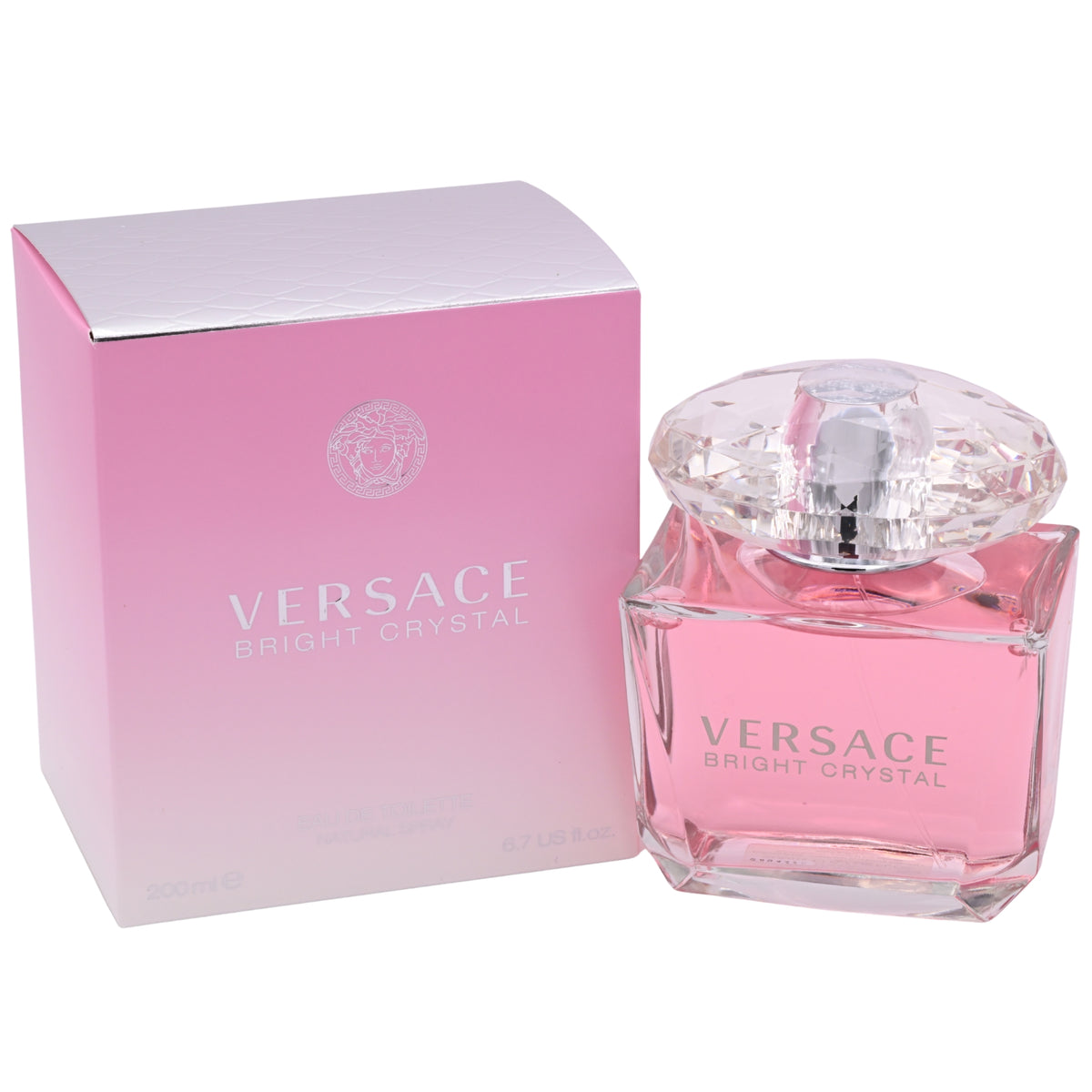 Versace Bright Crystal by Versace for women EDT 6.7 / 6.8 oz New in Box 8011003817498