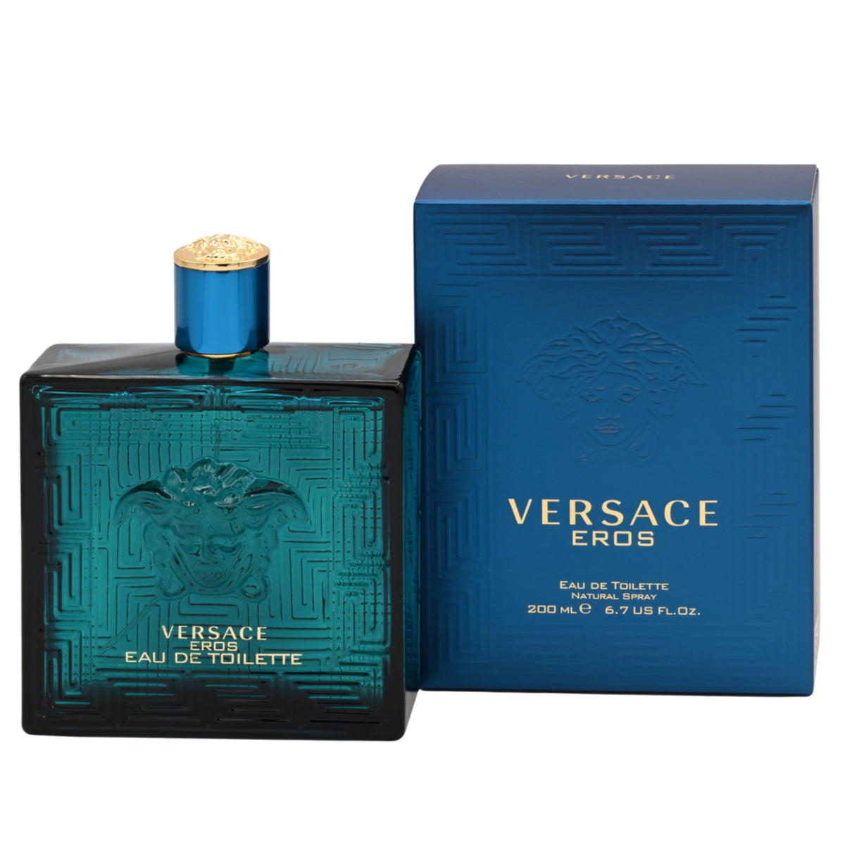 VERSACE EROS by Gianni Versace cologne for men EDT 6.7 oz New in Box 8011003813858