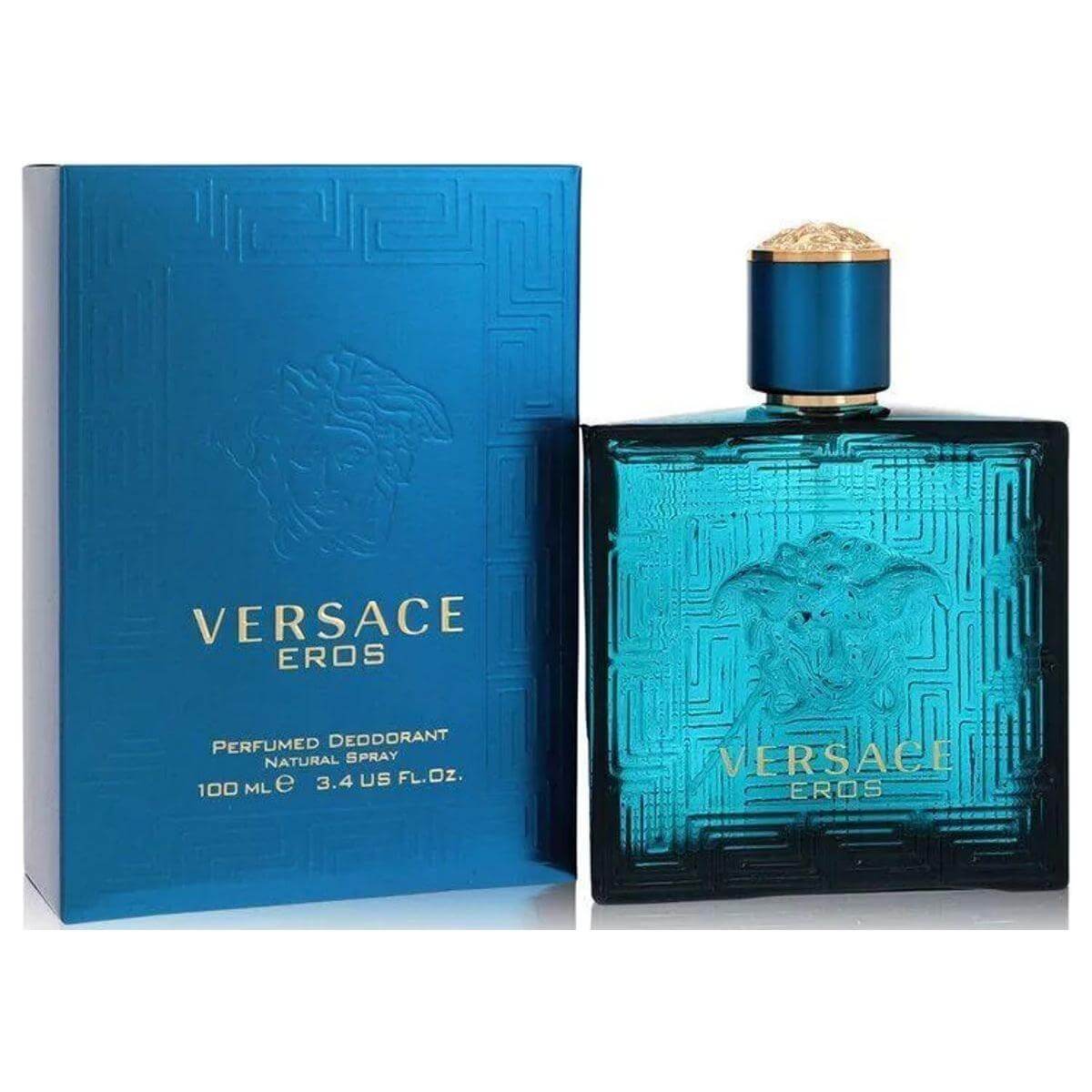 Versace Eros by Gianni Versace deodorant for men 3.3 / 3.4 oz New in Box 8011003809240