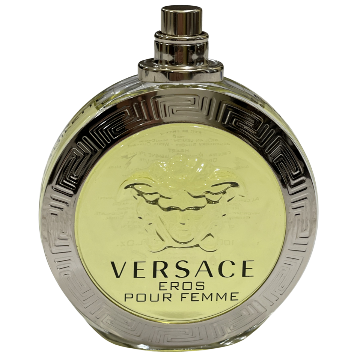 VERSACE EROS POUR FEMME 3.4 oz 3.3 edt Perfume New Tester 8011003834792