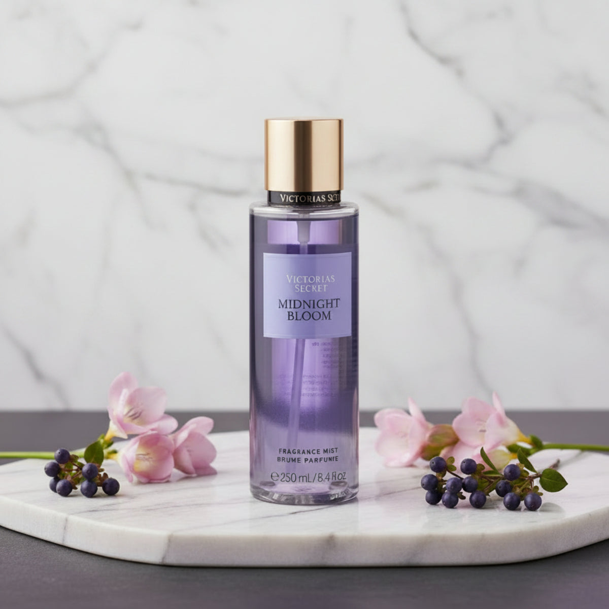 Victoria's Secret Midnight Bloom Fragrance Mist Spray for Women 8.4 fl oz (250 ml) New 197575027454
