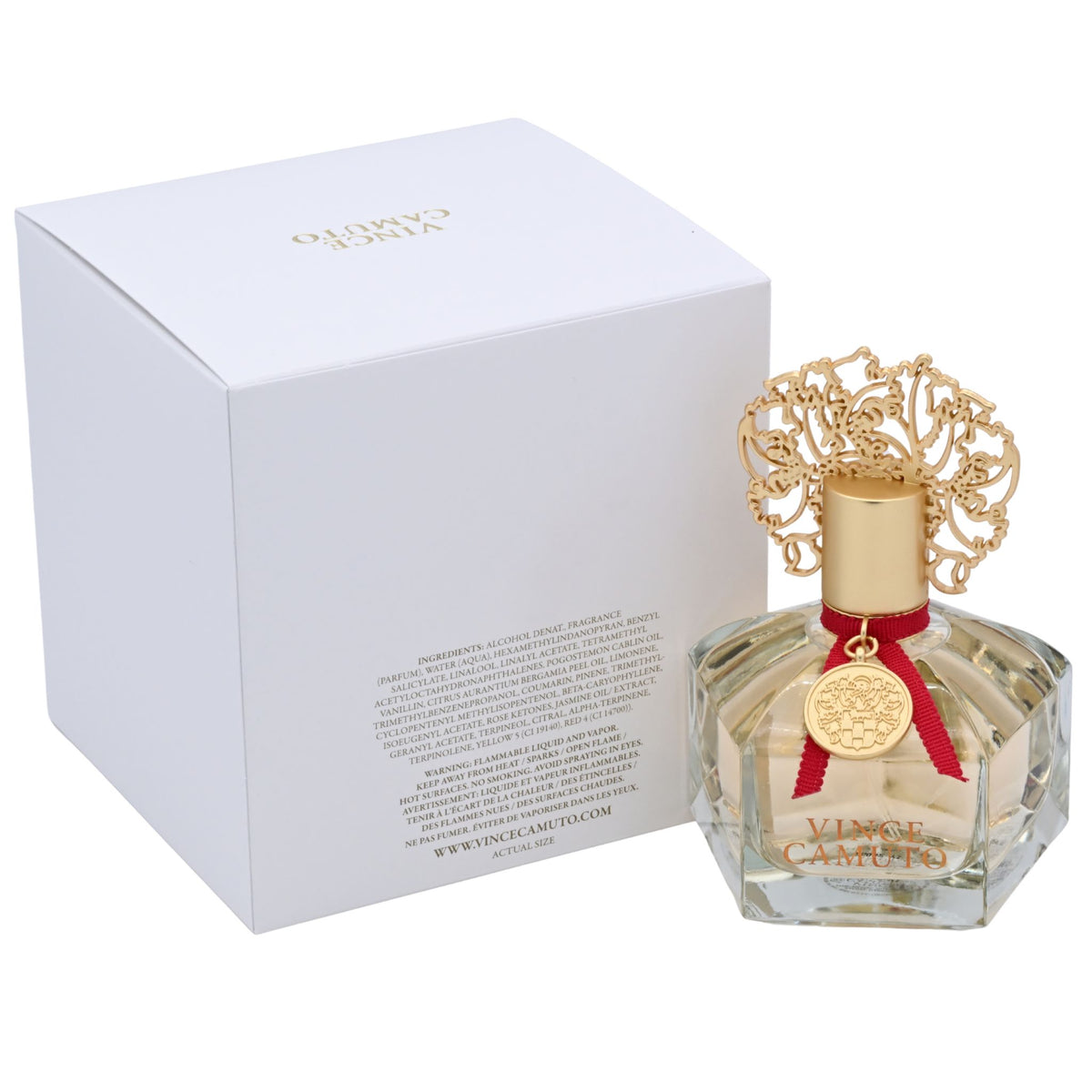 VINCE CAMUTO 3.3 / 3.4 oz EDP Perfume Spray for Women NEW IN BOX 608940546543