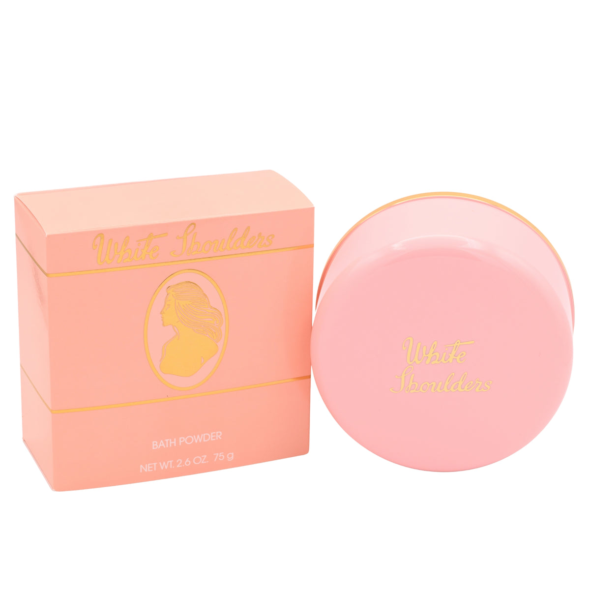 White Shoulders by Elizabeth Arden 2.6 oz Bath Powder for Women New in Box 716393041963