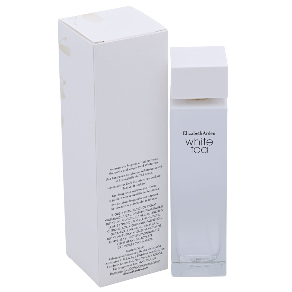 White Tea by Elizabeth Arden for Women EDT 3.3 / 3.4 oz New In Box 085805557331