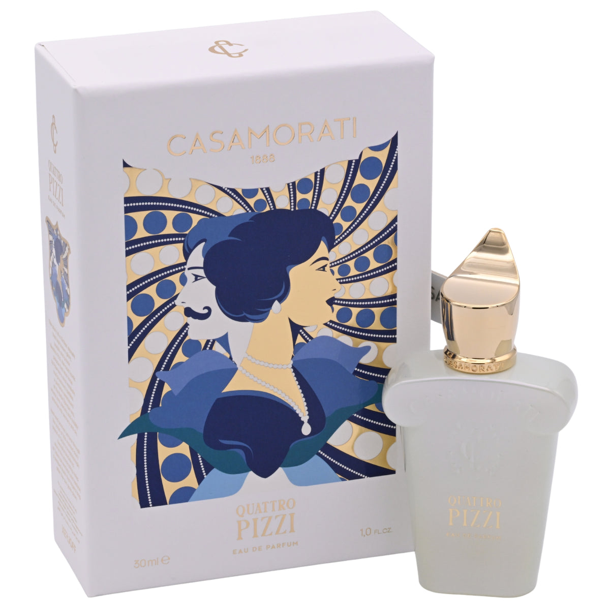 Xerjoff Casamorati 1888 Quattro Pizzi Eau de Parfum Spray Unisex 1.0 oz (New in Retail Box) 8054320903000