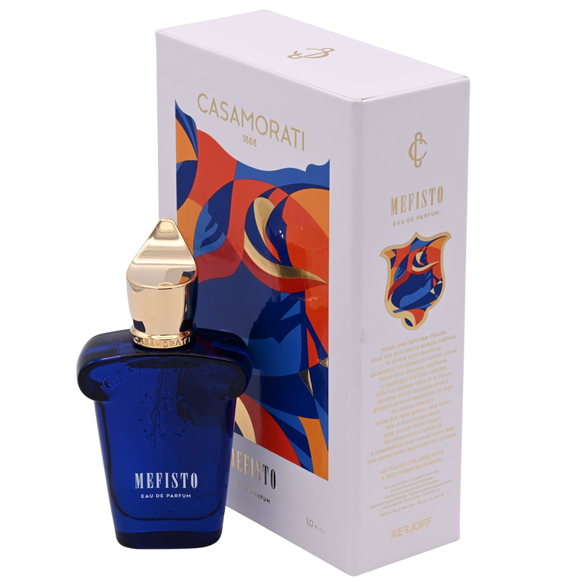 Xerjoff Casamorati Mefisto Eau de Parfum Spray Unisex 1.0 oz (30 ml) New Retail Box 8033488154554