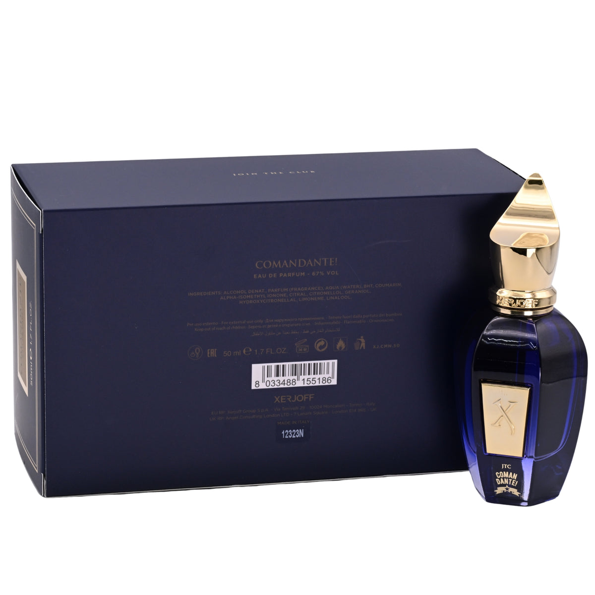 Xerjoff Join The Club Comandante! Eau de Parfum (EDP) Spray Unisex 1.7 oz / 50 ml 8033488155186