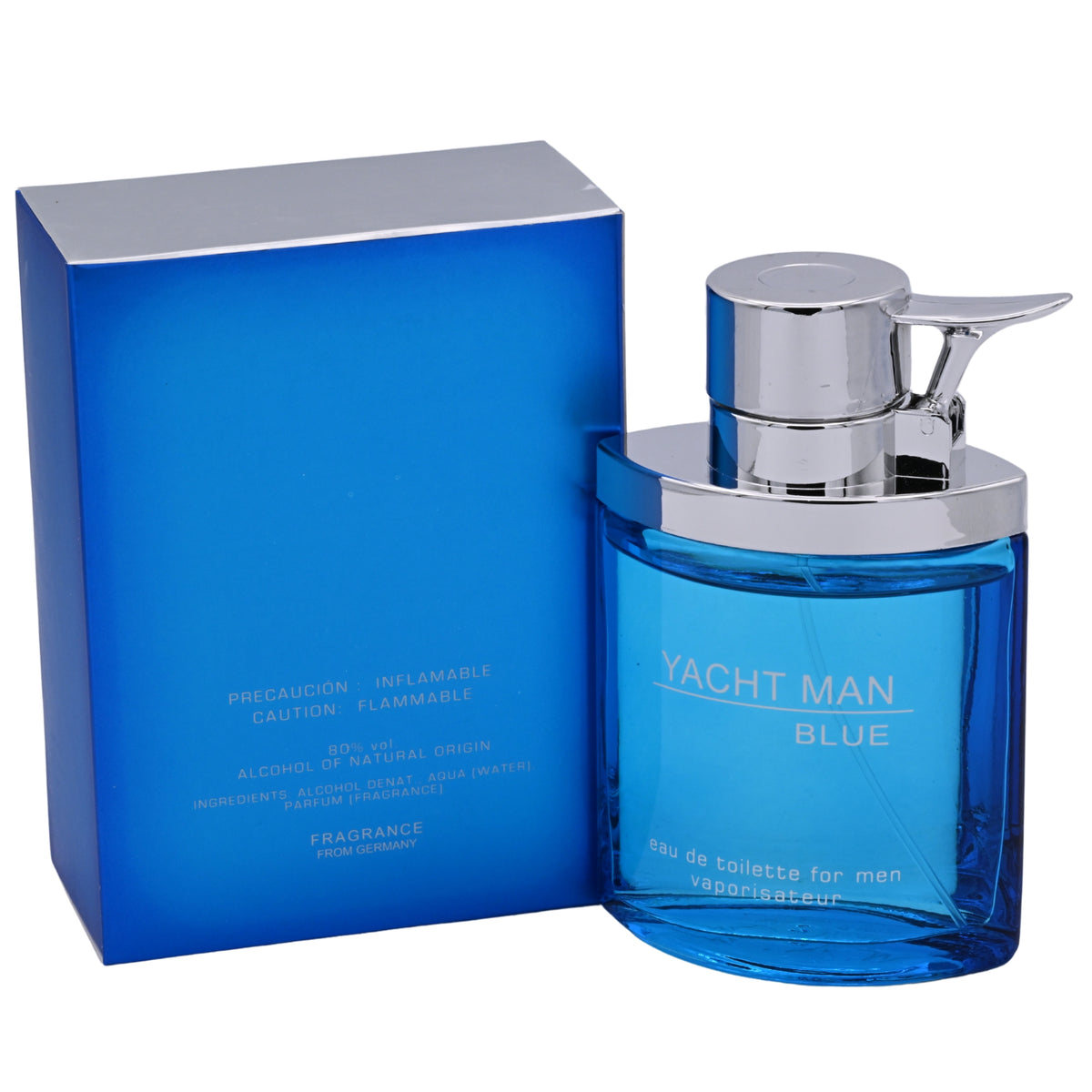 YACHT MAN BLUE by Myrurgia cologne EDT 3.3 / 3.4 oz New in Box 849017003273