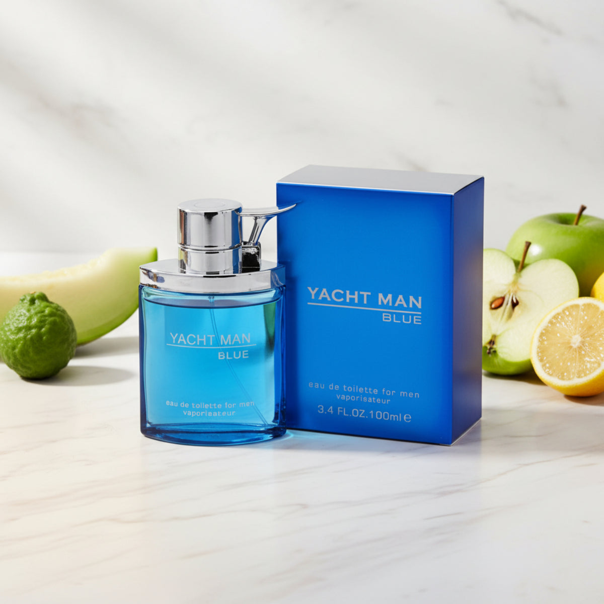 YACHT MAN BLUE by Myrurgia cologne EDT 3.3 / 3.4 oz New in Box 849017003273
