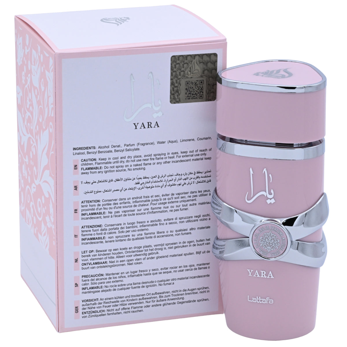 Yara by Lattafa perfume for women EDP 3.3 / 3.4 oz New in Box 6291108730515