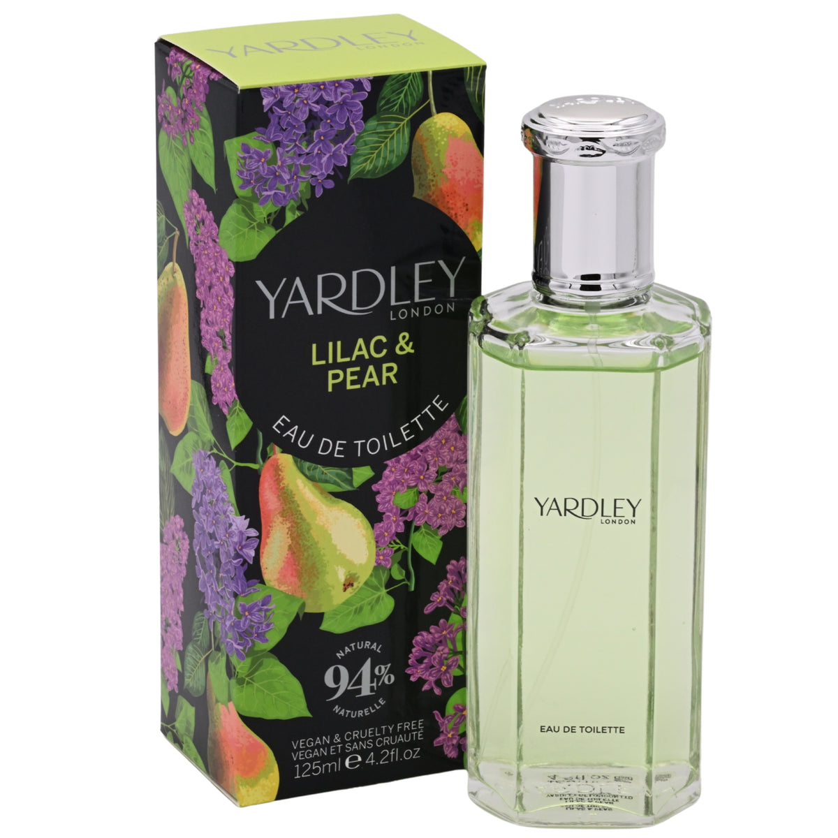Yardley London Lilac & Pear Eau de Toilette Spray for Women 4.2 oz (125 ml) New Retail Box 5056179305274