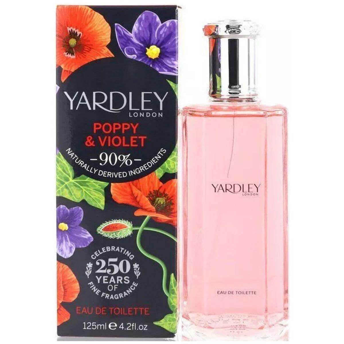 Poppy & Violet by Yardley London for women EDT 4.2 oz New in Box